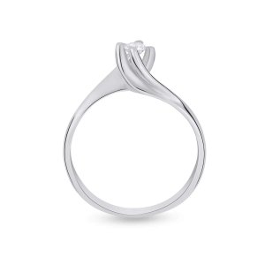 18k white gold 015 ct diamond flame design engagement ring 56800441809191