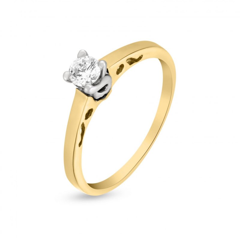 14k yellow and white gold engagement ring 30845 24305379542945 43ea336528