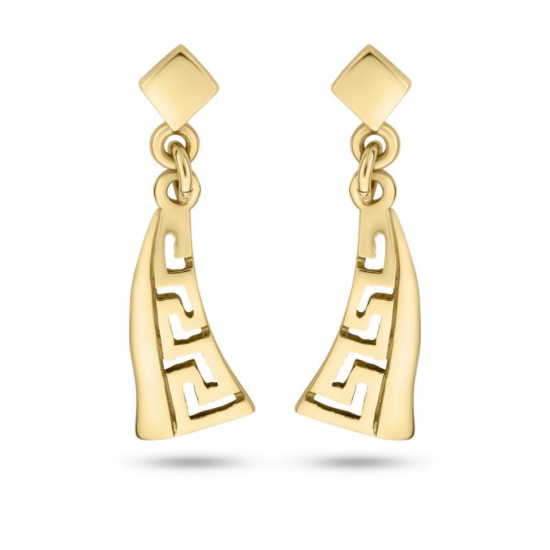 14k yellow gold greek key dangle earrings 67759 55120128900587 686efc8366