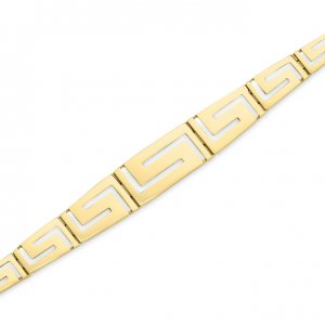 14k yellow gold greek key graduated bracelet 67882 90317108702070 f8df6e4ba0
