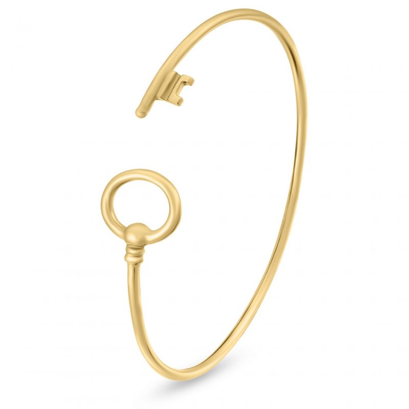 14k yellow gold key design cuff bracelet 92627567824434 1dfc42eb78