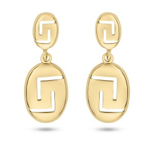 14k yellow gold oval greek key dangle earrings 75926 23881451149746 6f1a282486