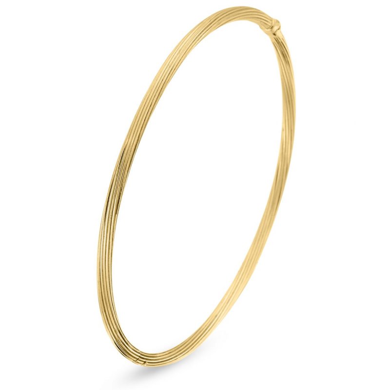 14k yellow gold rope bangle bracelet 69288843959606 4009f43bb1