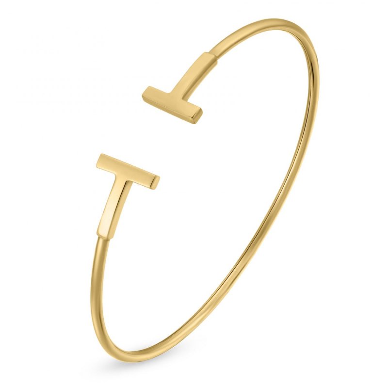 14k yellow gold t design cuff bracelet 34957756928579 b7fe2bbc52