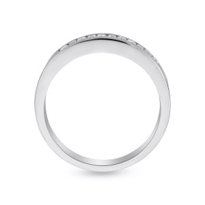18k white gold 0.14 ct. tw. half eternity ring 78344711897035 98a1f8a661