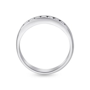 18k white gold 0.25 ct. tw. half eternity band 87507954525831 82bf3a0f25