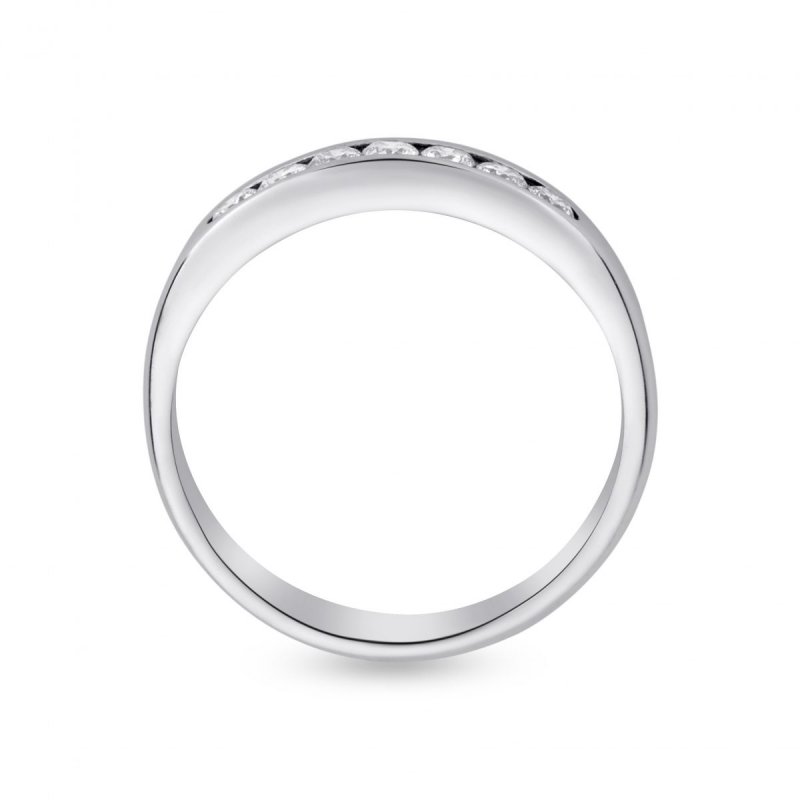 18k white gold 0.25 ct. tw. half eternity band 87507954525831 82bf3a0f25
