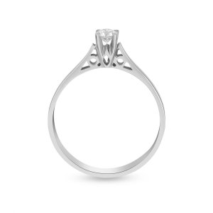 18k white gold 0.26 ct. diamond engagement ring 25019702072403 51c1143231