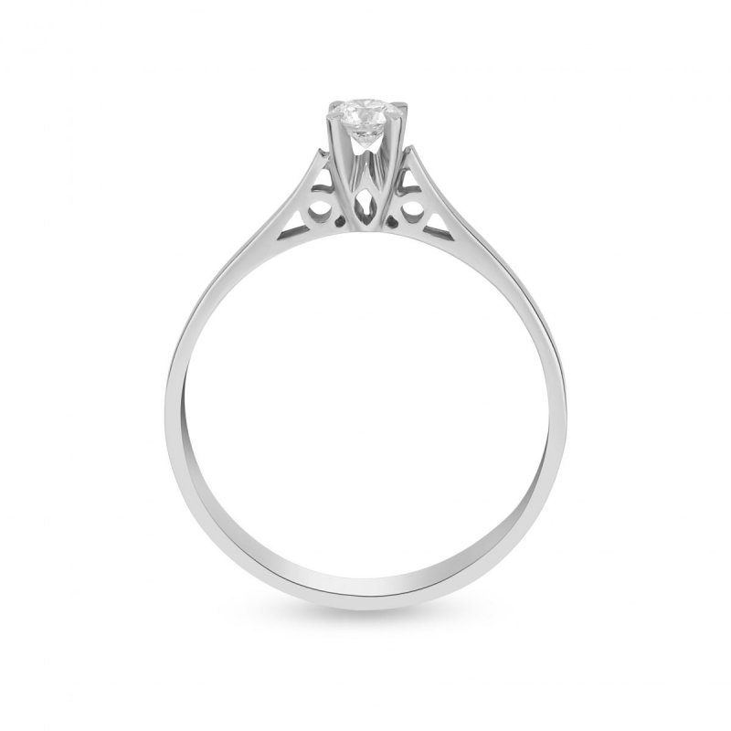 18k white gold 0.26 ct. diamond engagement ring 25019702072403 51c1143231