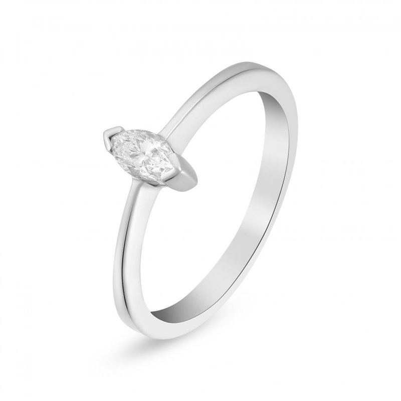 18k white gold 0.28 ct. marquise cut diamond engagement ring 55823416148538 0359c43f13