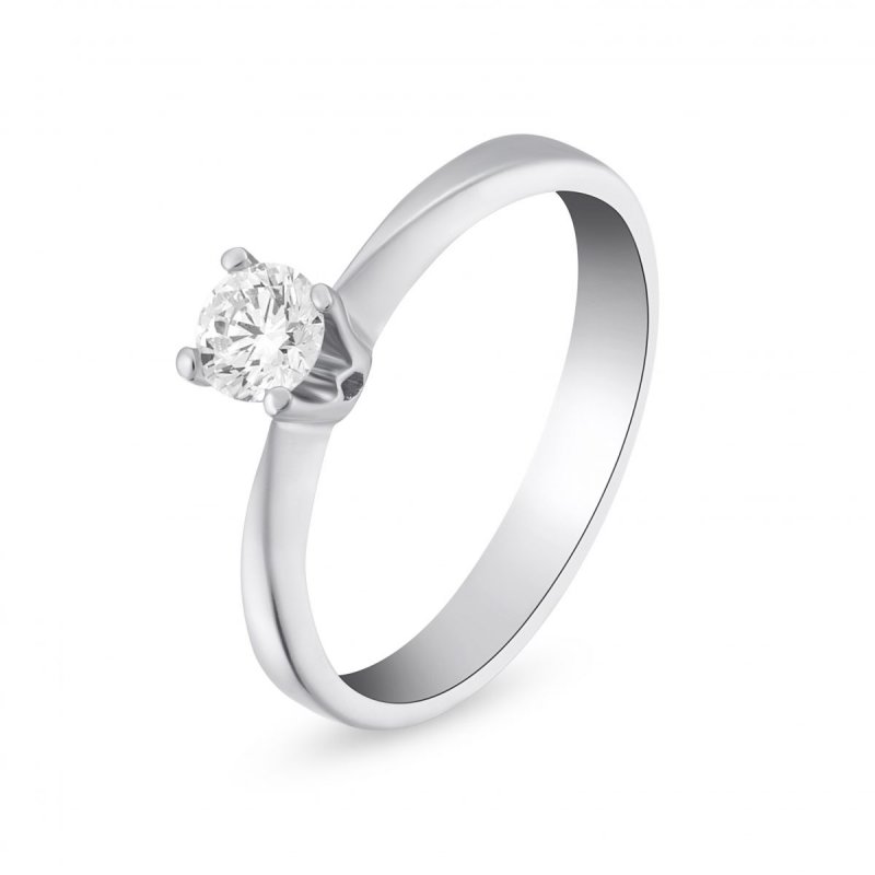 18k white gold 0.30 ct. diamond engagement ring 87526611920008 dd61dd93c1