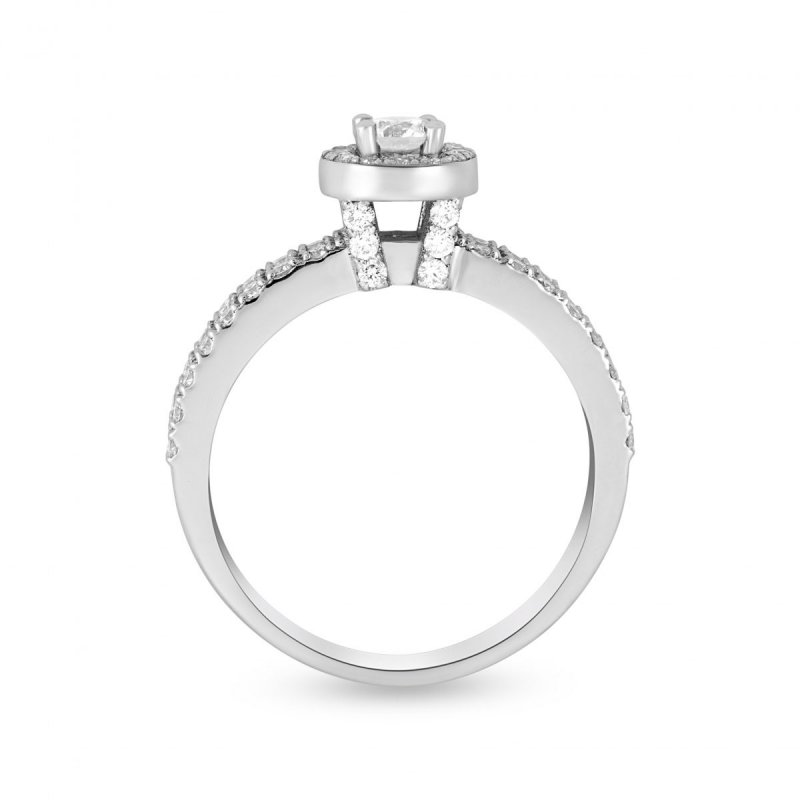 18k white gold 0.51 ct. tw. halo design diamond engagement ring456 87043407118671 5dda99de5d