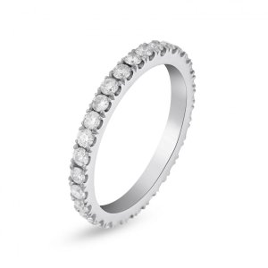 18k white gold 0.90 ct. tw. eternity ring 41158121249624 ccce79b0ee