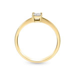 18k yellow gold 0.15 ct. tw. diamond solitaire ring 28135165703042 57ea26146f