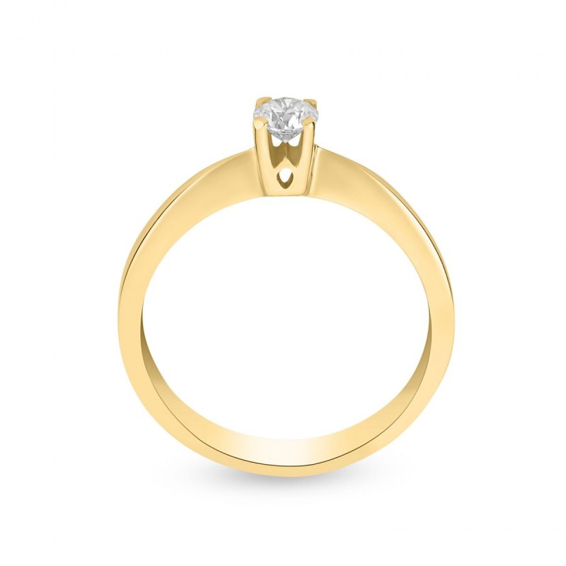 18k yellow gold 0.20 ct. classic diamond solitaire ring 30917869314725 a01dc5bd61