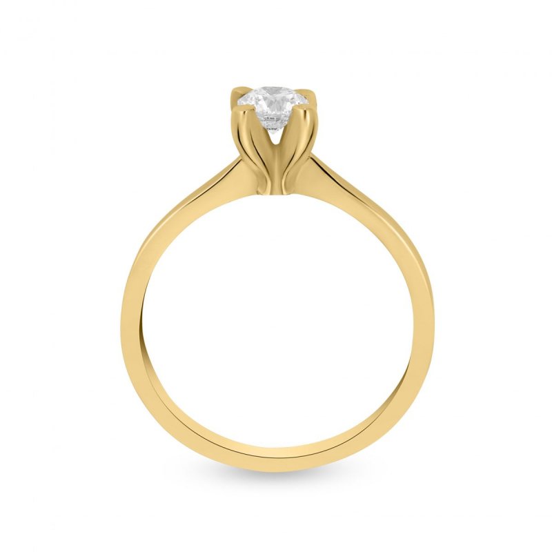 18k yellow gold 0.33 ct. diamond solitaire ring 15620407249542 b6cd109bc0