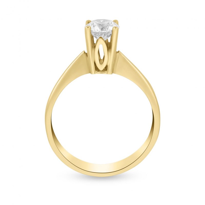 18k yellow gold 0.75 ct. diamond engagement ring 70031608358082 fe6f75cf09