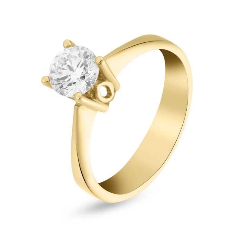 18k yellow gold 0.75 ct. diamond engagement ring 75044484154916 aa9ddd5cf6