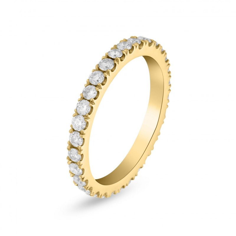 18k yellow gold 0.88 ct. tw. eternity ring 20275400179349 ccdd6a8348