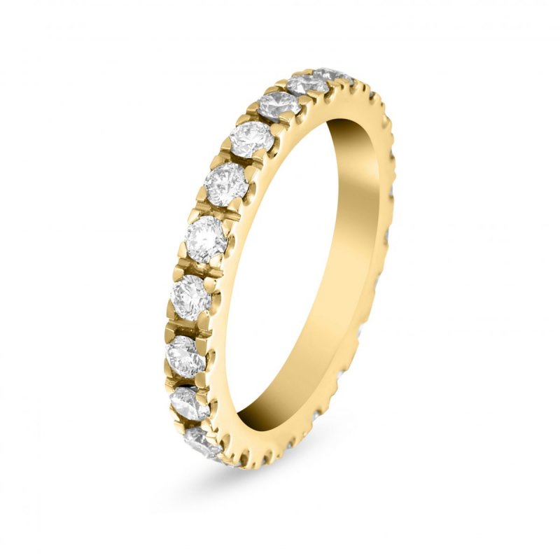 18k yellow gold 1.13 ct. tw. eternity band 96964555635755 3065c1401a