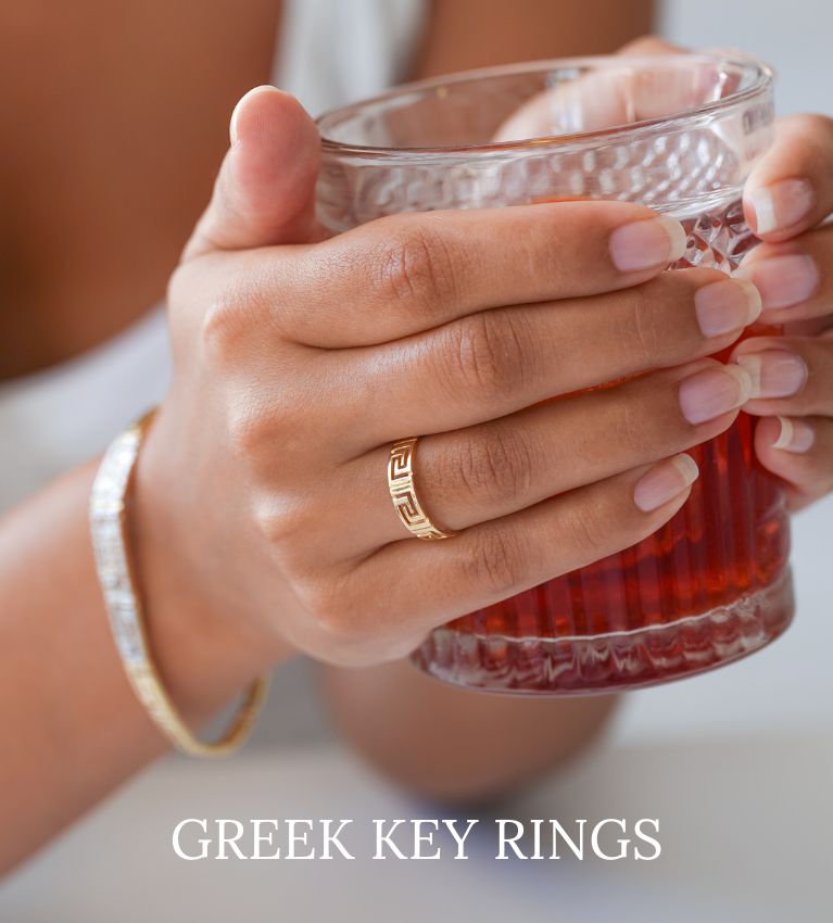 Greek Key Ring